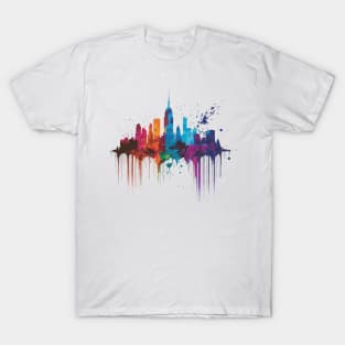 Colorful New York City T-Shirt